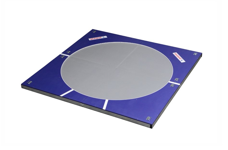 Přenosný kruh pro hod diskem - průměr 2,5 m, certifikace IAAF E-14-0806  DC14-S0320