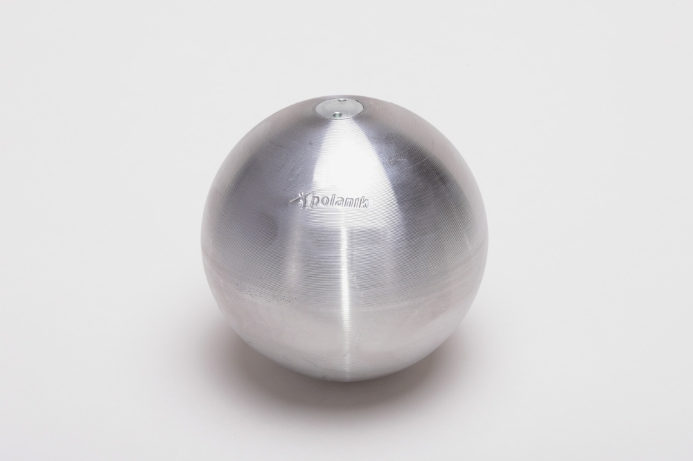 Koule soutěžní ocelová - hmotnost 3 kg, průměr 108 mm , nelakovaná, Certifikace WA PK-3/108.