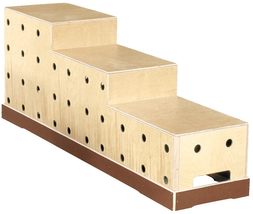 Educ' Gym - Schodiště délka 160cm, 3 výšky