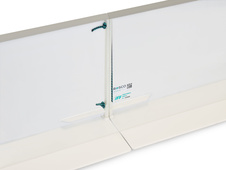 Certifikované florbalové mantinely ACTIVE HEAVY - 36m x 18m - barva bílá_obr9