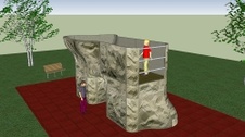 Dětské hřiště Tower 2A  pro pryžovou bezpečnostní zónu_obr2