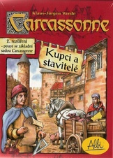 Společenská hra Carcassonne  - rozšíření 2 - Kupci a stavitelé