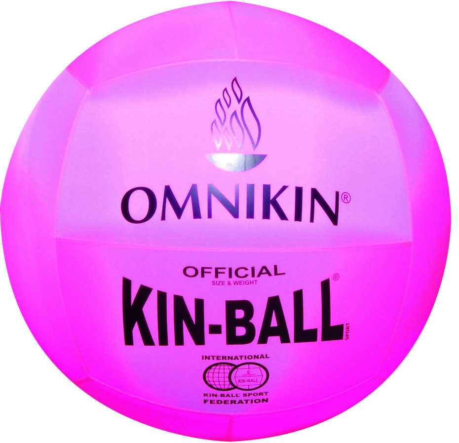 Oficiální KIN-BALL® míč růžový, průměr 1,22m, hmotnost 1kg