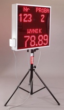 Tabule LED jednostranná se stativem a ovládacím panelem, polský popis TG16-64x64-1_obr2