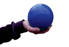 Zátěžový míč MSD - SoftMeds - hmotnost 2,5kg, barva modrá
