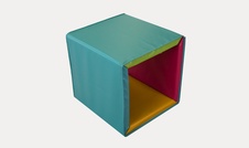 Skládací podložka Educ' Gym 240x60x5cm - kostka_obr2