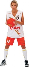 Souprava basketbalová oboustranná dámská BIPONA - velikost XL