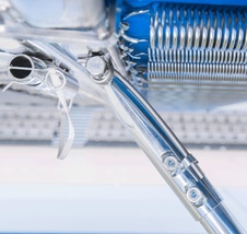 Tréninková trampolína Master - syntetická odrazová plocha vč. zvedacího vozíku na kolečkách "Safe & Comfort"_obr4