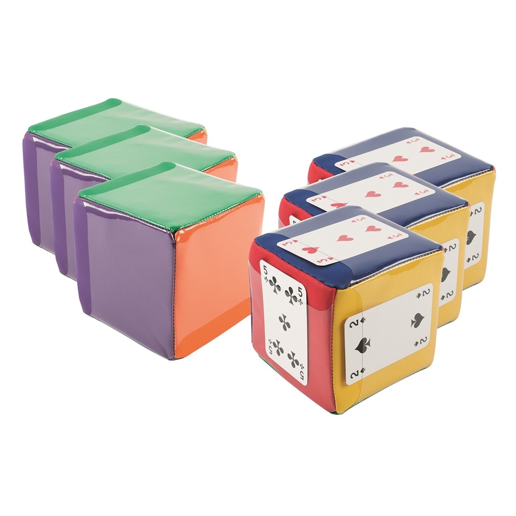 Kostky Mini Move Cubes 10cm - sada 6 ks