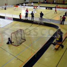 Certifikované florbalové mantinely ACTIVE IFF - 40m x 20m - barva černá_obr9