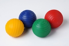 Míč bez odskoku žebrovaný Ø65mm - 75g_obr2