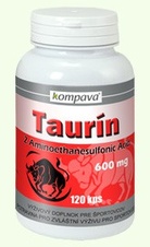 Taurín  600mg/120kps