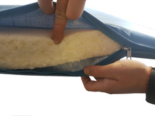 Žíněnka Klasik - rozměry 150x100x6cm RE 80 - bez kožených rohů_obr2