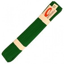 Unsu - Pás ke kimonu - barva zelená - délka 240 cm