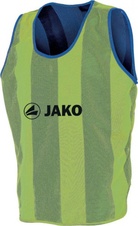 Rozlišovací dres oboustranný junior -barva svítivě žlutá/modrá