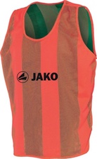 Rozlišovací dres oboustranný senior -barva oranžová/zelená
