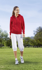 Dámské capri kalhoty BALANCE - barva bílá, velikost 34 - 48_obr2