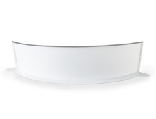 Certifikované florbalové mantinely ACTIVE IFF - 20m x 10m - barva bílá_obr4