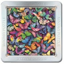 Puzzle magnetické 3D - Motýli