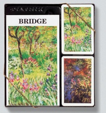 Bridžová sada - Monet - Giverny