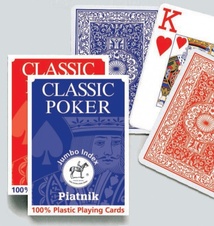 Plastic Poker 100% - Velký index