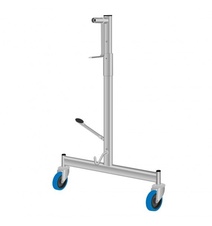 Tréninková trampolína Grand Master 13x13, 32mm vč. zvedacího vozíku na kolečkách "Safe & Comfort"_obr7