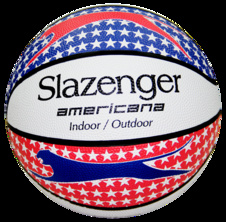 Basketbalový míč Slazenger Americana Stars vel. 7