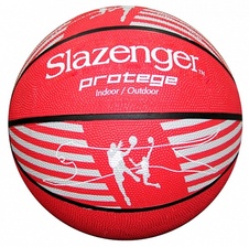 Basketbalový míč Slazenger Protege V-500 Red vel. 7