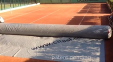 AiRRoller samorolovací systém pro zakrývání tenisových kurtů 17x35m_obr4
