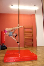 Pole dance žíněnka - rozměry 150x150x10cm, sendwichové jádro_obr5