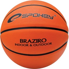 Míč na basketbal BRAZIRO,  oranžový, vel.7