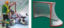 Hokejová síť rozměry 1,88 x 1,24 x 2,58 x 4,18m, bílá PP 3mm_obr3