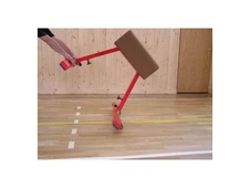 Gymnastická koza, nastavitelná výška 90 - 120 cm, kůže_obr2
