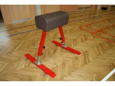 Gymnastická koza, nastavitelná výška 90 - 120 cm, kůže_obr5