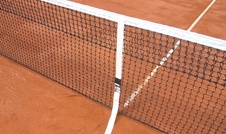 Tenisová síť se zdvojenými horními řadami rozměr 12,72 x 1,07m, černá_obr2