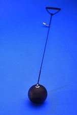 Kladivo soutěžní ocelové  Premium Line – hmotnost 4kg, barva černá, Certifikace WA I-10-0466 PH-4-B_obr4
