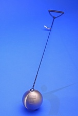 Kladivo soutěžní mosazné  Premium Line - hmotnost 4kg, barva stříbrná, Certifikace WA I-10-0465 PH-4-S_obr4