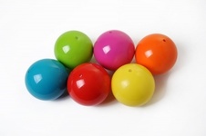Školní hladké balóny P.V.C. - průměr 220mm, hmotnost 160g_obr2