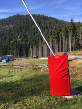 Ochrana sloupu na lyžařské sloupy - rozměr 100x100 cm, tloušťka 10 cm_obr2